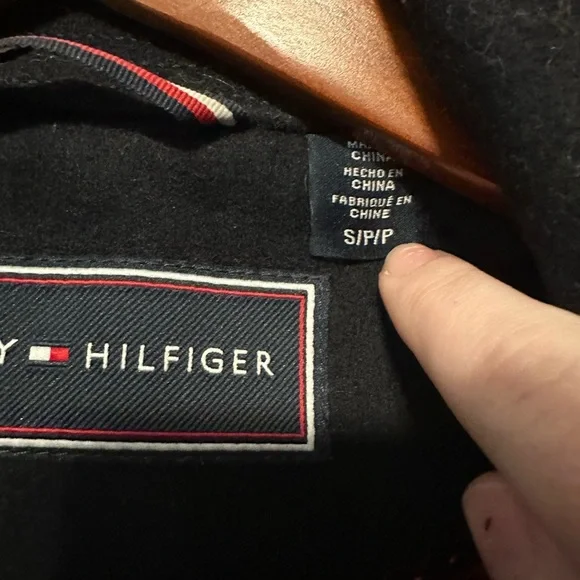 Tommy Hilfiger Navy Wool Peacoat - Picture 5 of 9